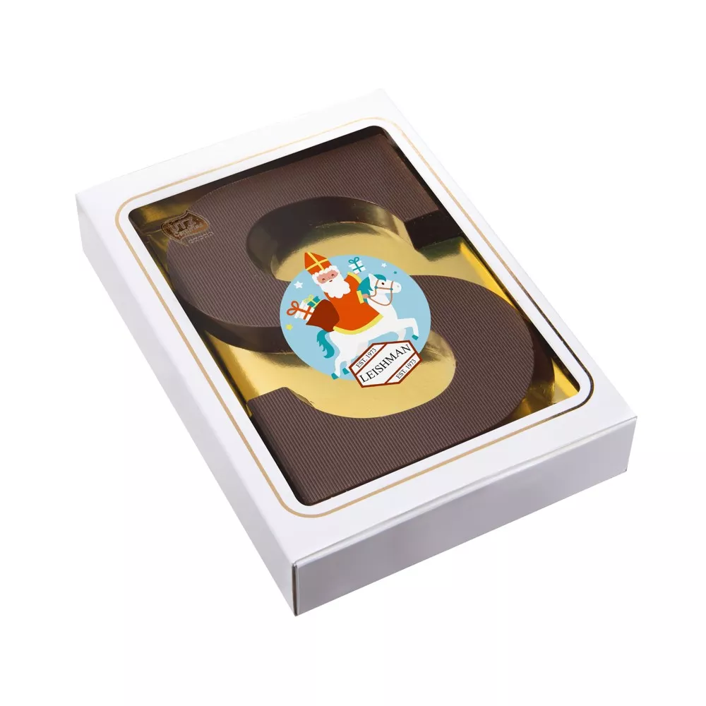 Sinterklaas Chocolade Letter "S" puur 150 gram