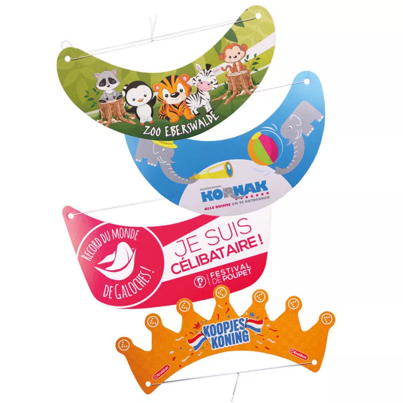 Zonnekleppen & kroontjes