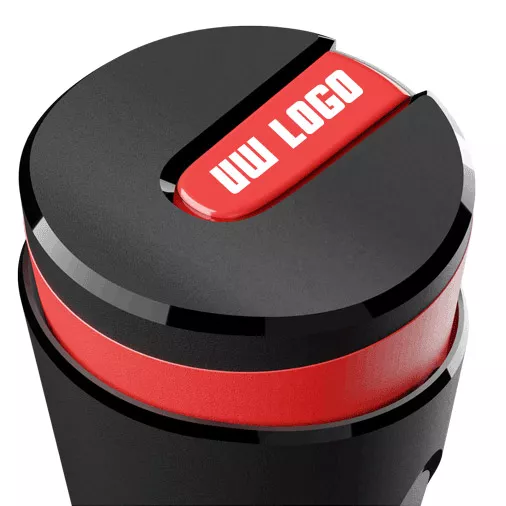 Full colour doming op deksel