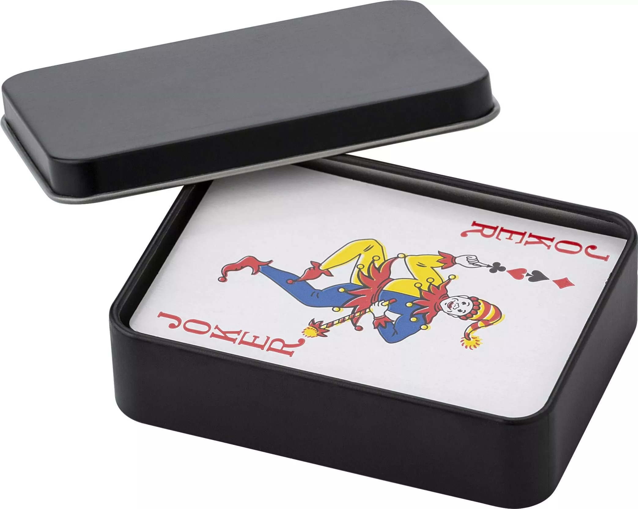 Metalen blik met speelkaarten Nathan