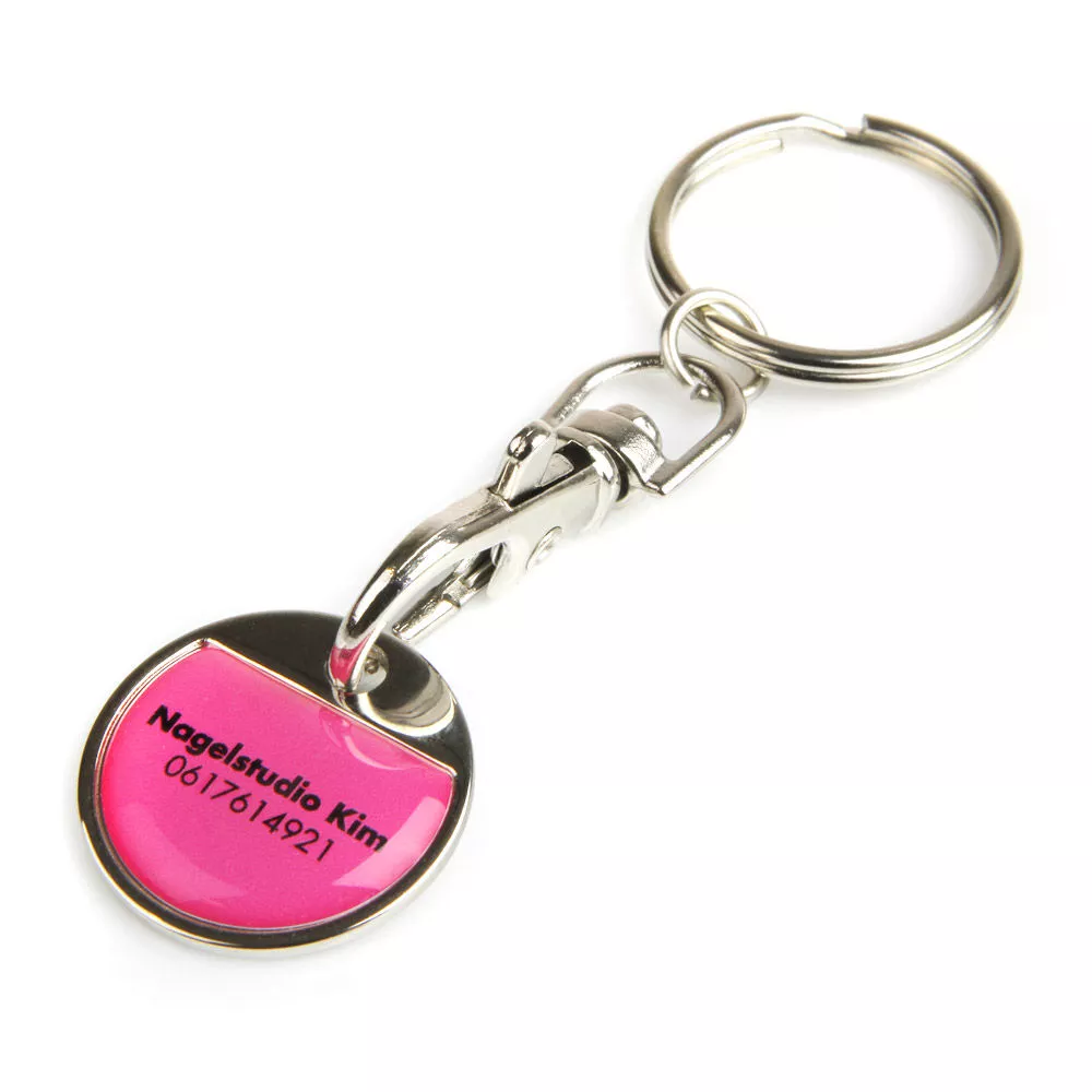 Winkelwagenmuntjes Snel Full Color Doming