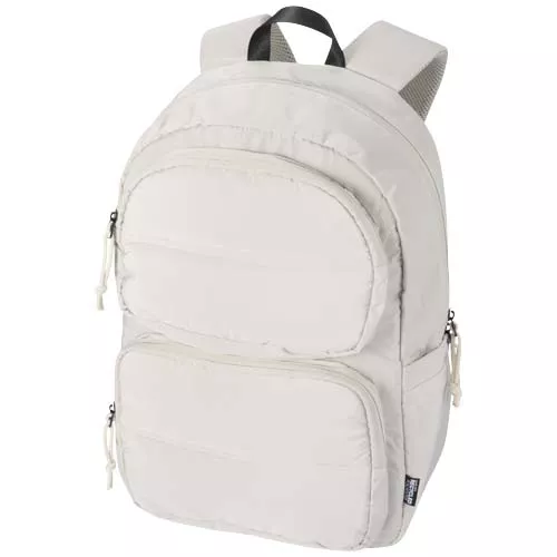 Puffer 15,6" GRS gerecycleerde laptoptas 18L