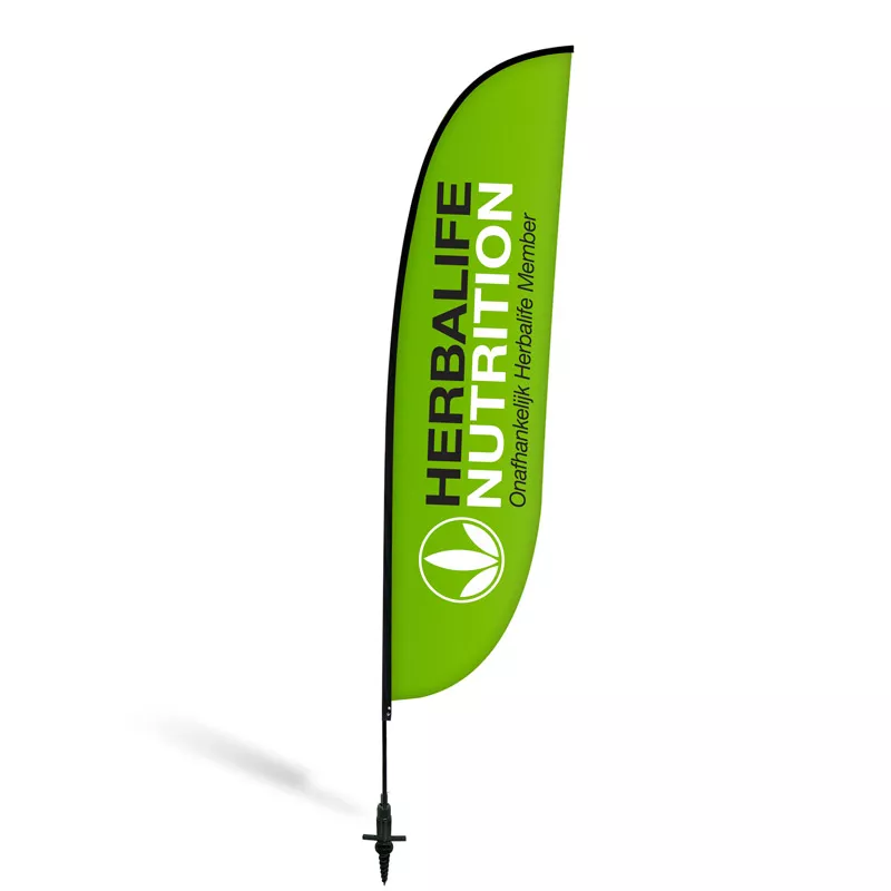 Beachflag Herbalife Nutrition Green