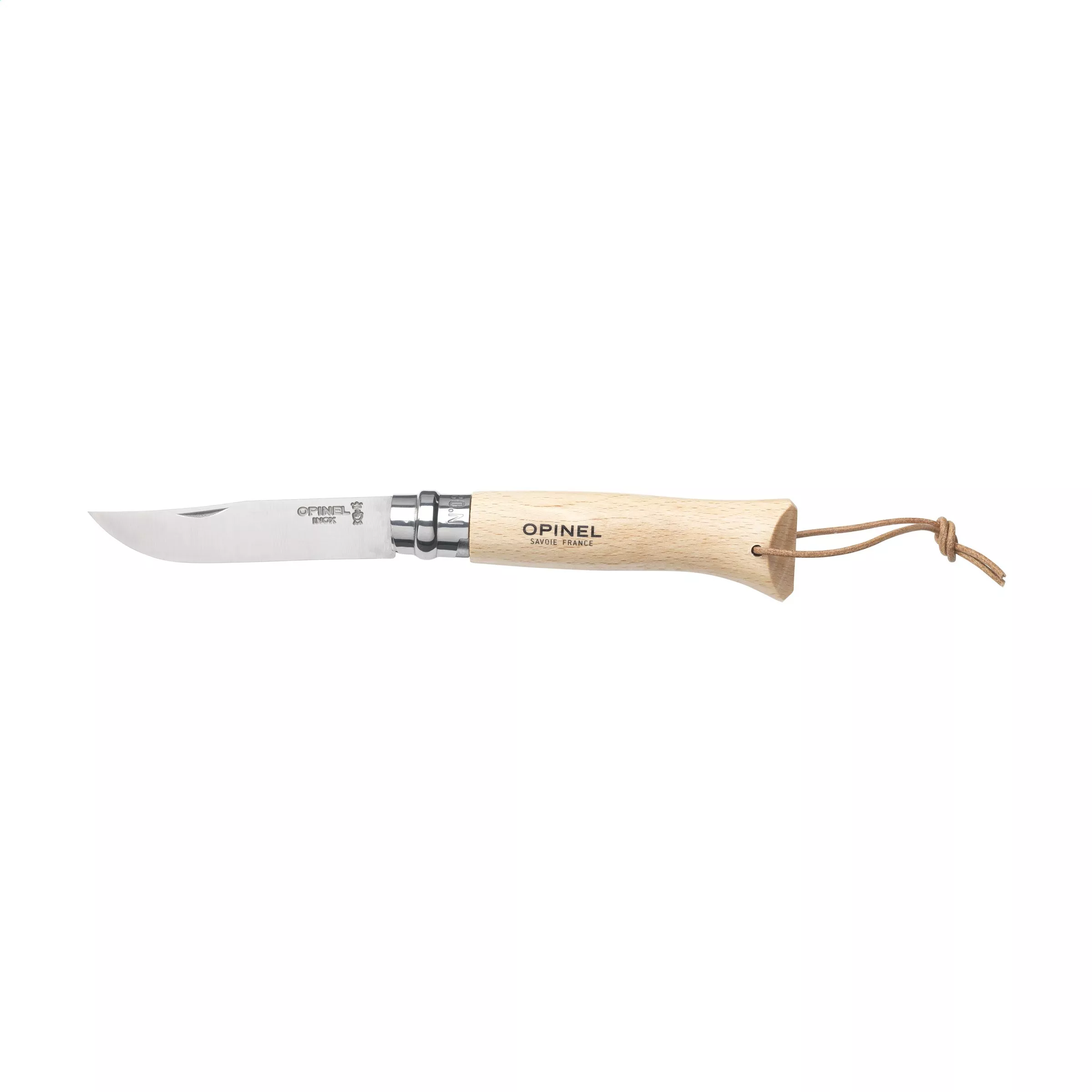 Opinel Inox No 08 Natural zakmes