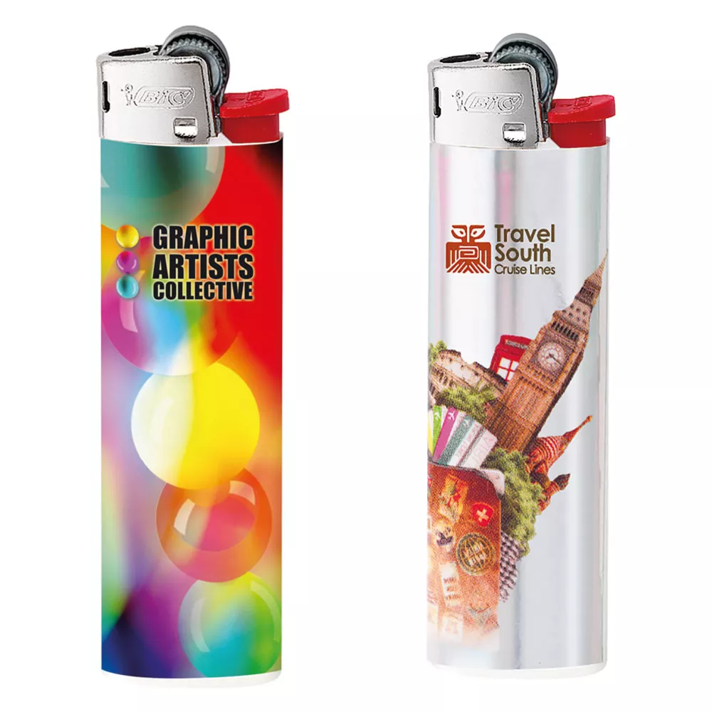 BIC J23 aansteker rondom bedrukken