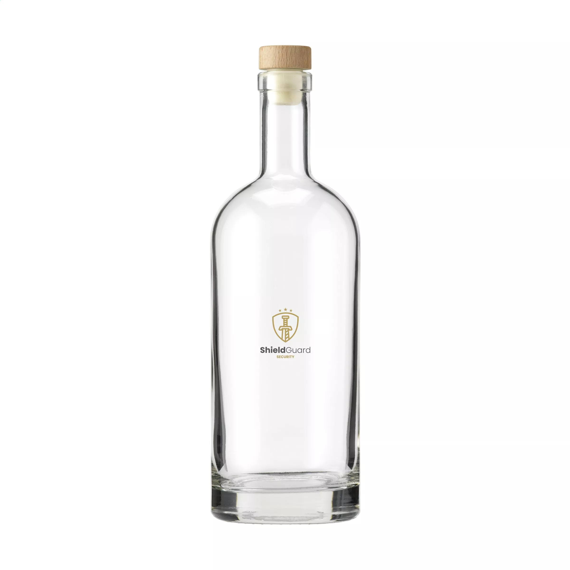 Helsinki Water Bottle Wooden Cork Stopper 1L