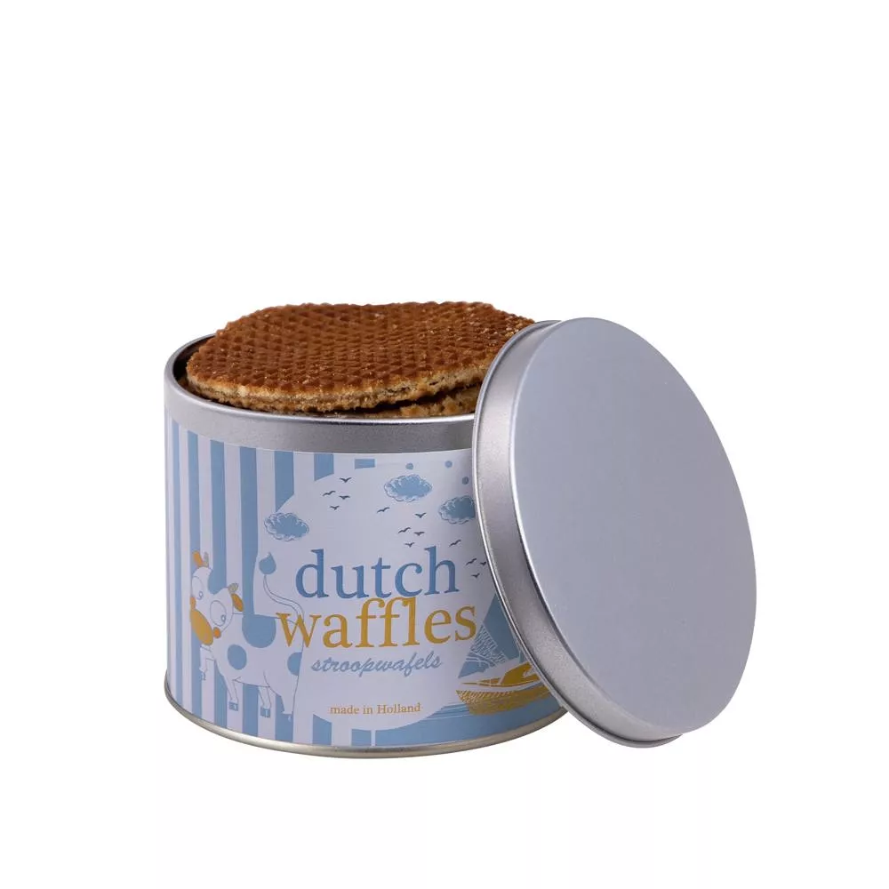 Blik met stroopwafels