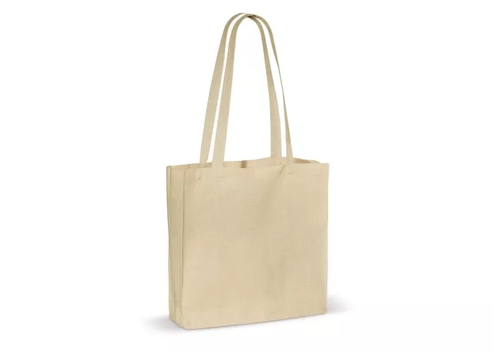 Schoudertas katoen OEKO-TEX® 140g/m² 40x10x35cm