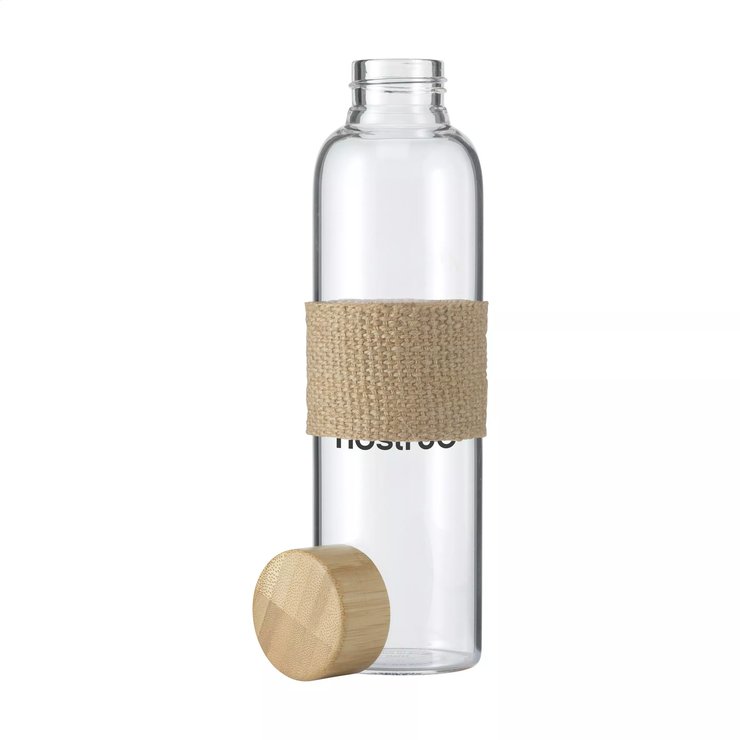 Senga Glass Bamboo 500 ml drinkfles