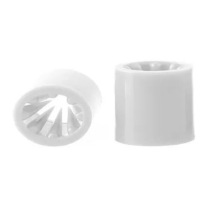 Schuifsluiting wit (permanent)