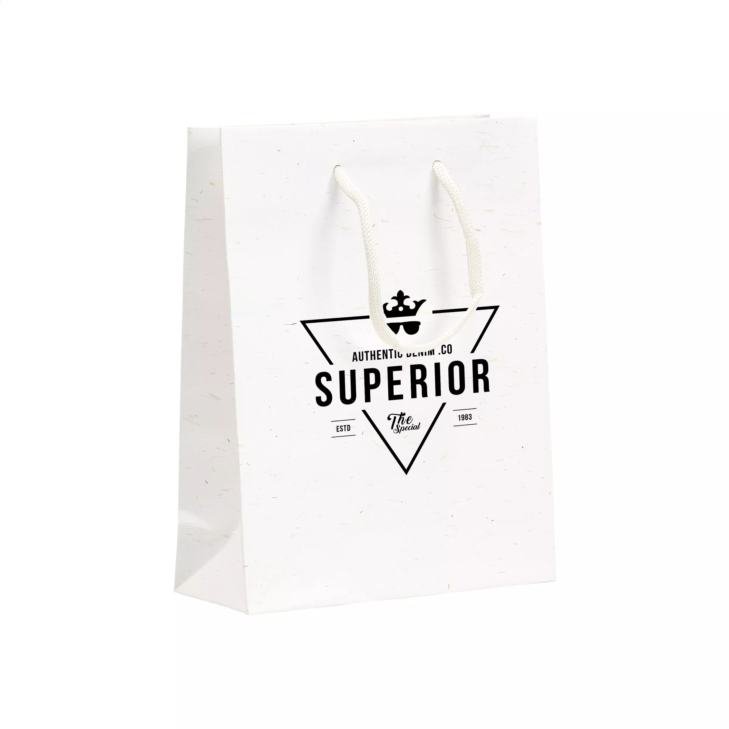 Leaf It Bag gerecycled met strovezels (180 g/m²) S