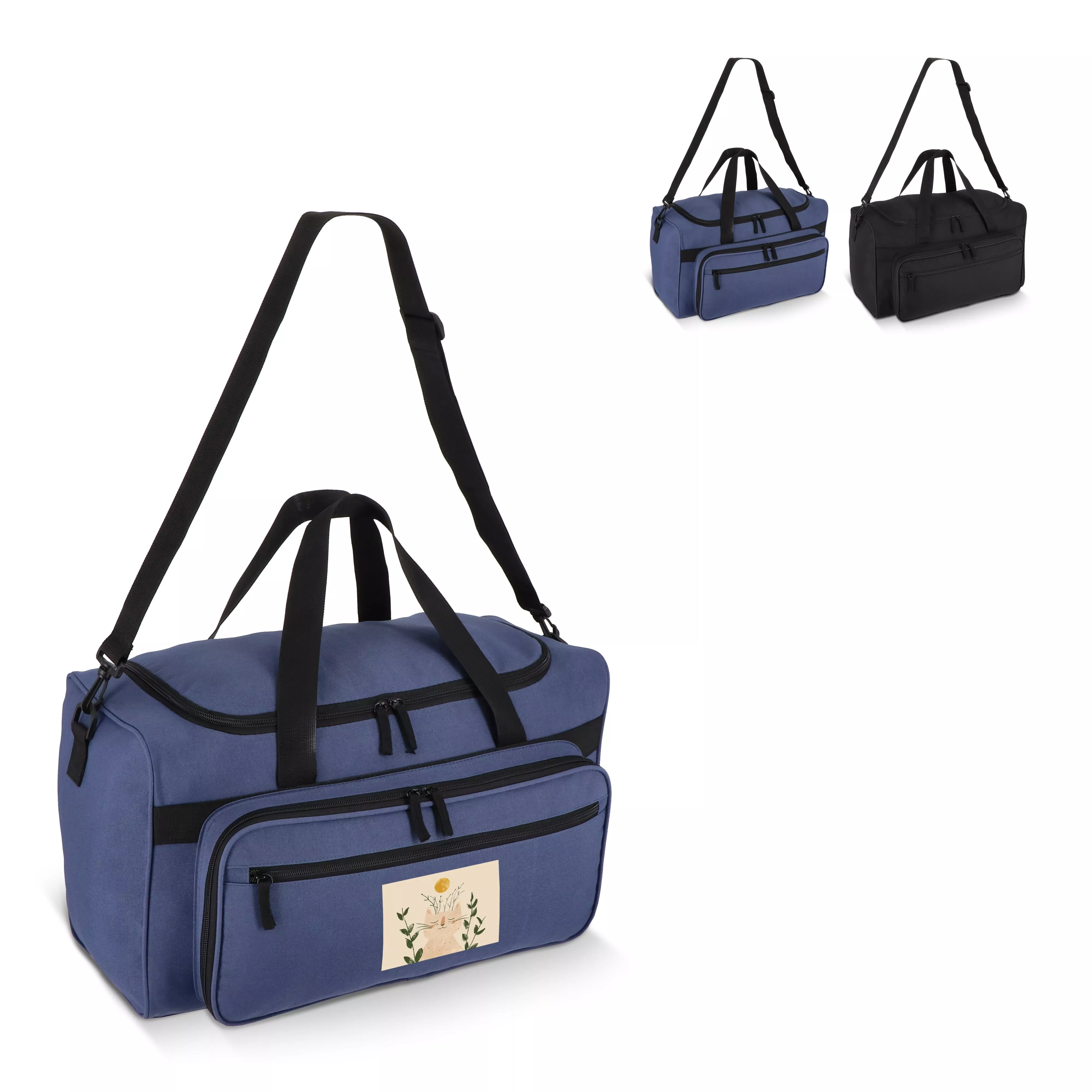 R-PET 600D Sport- en reistas 51 x 25 x 29 cm 37 L