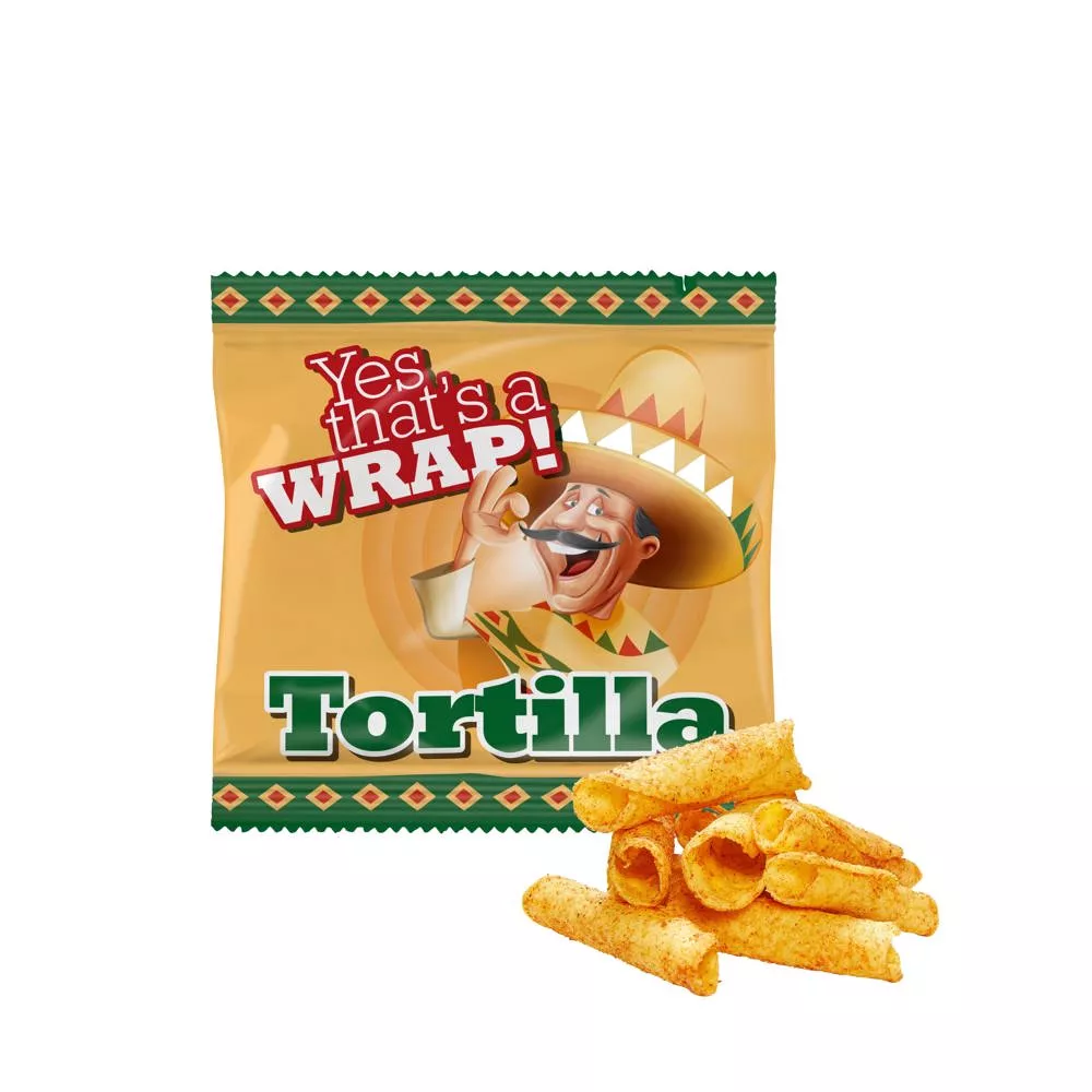 Mini zakje Tortilla rolletjes
