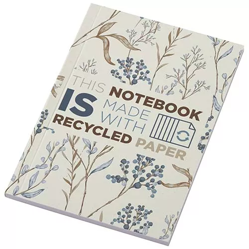 Novella Austen A6 gerecycled notitieboek met zachte cover, 50 vellen