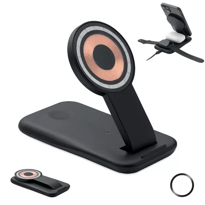 PENDOLESS 3-in-1 draadloze oplader 15W