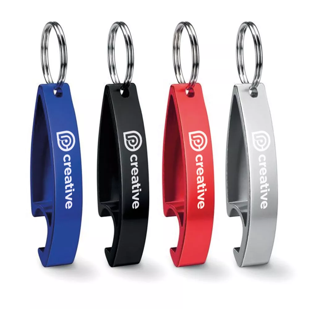 COLOUR TWICES Aluminium sleutelhanger