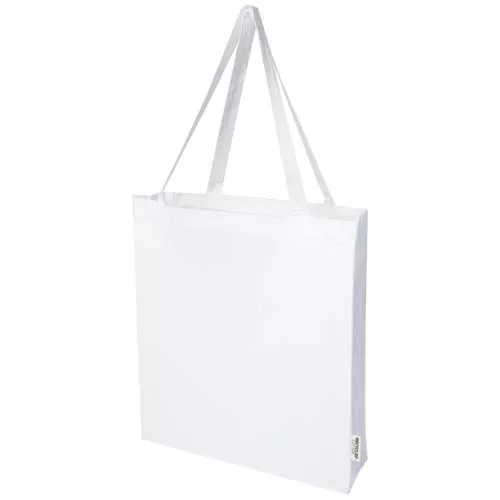 Madras draagtas van 140 g/m² GRS gerecycled katoen met 12L