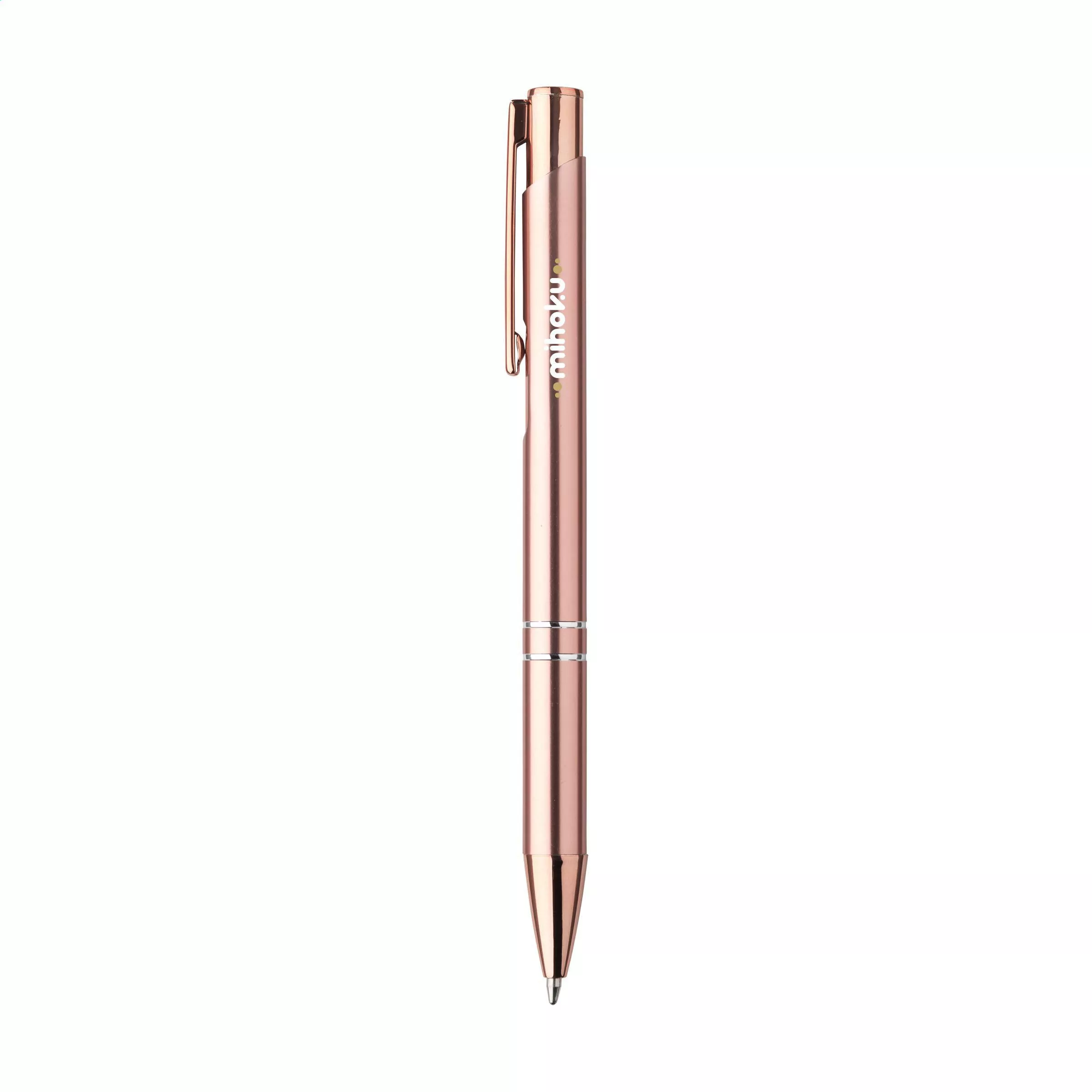 Ebony RCS Recycled Alu Rose Gold pennen