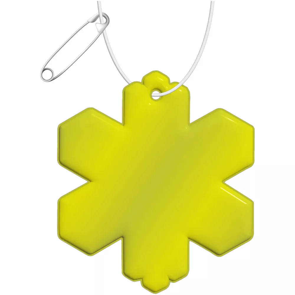 RFX™ H-10 reflecterende TPU hanger met sneeuwvlok