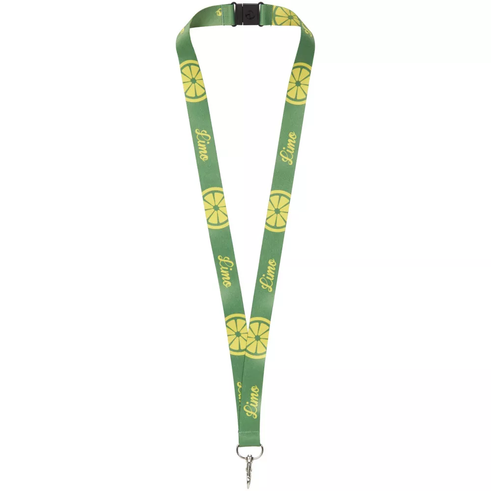 Addie sublimatie lanyard met safety breakaway sluiting