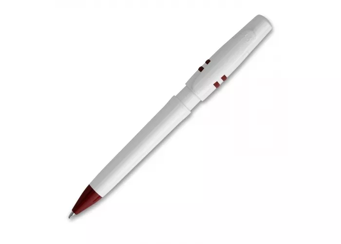 Wit / Donker Rood - row5