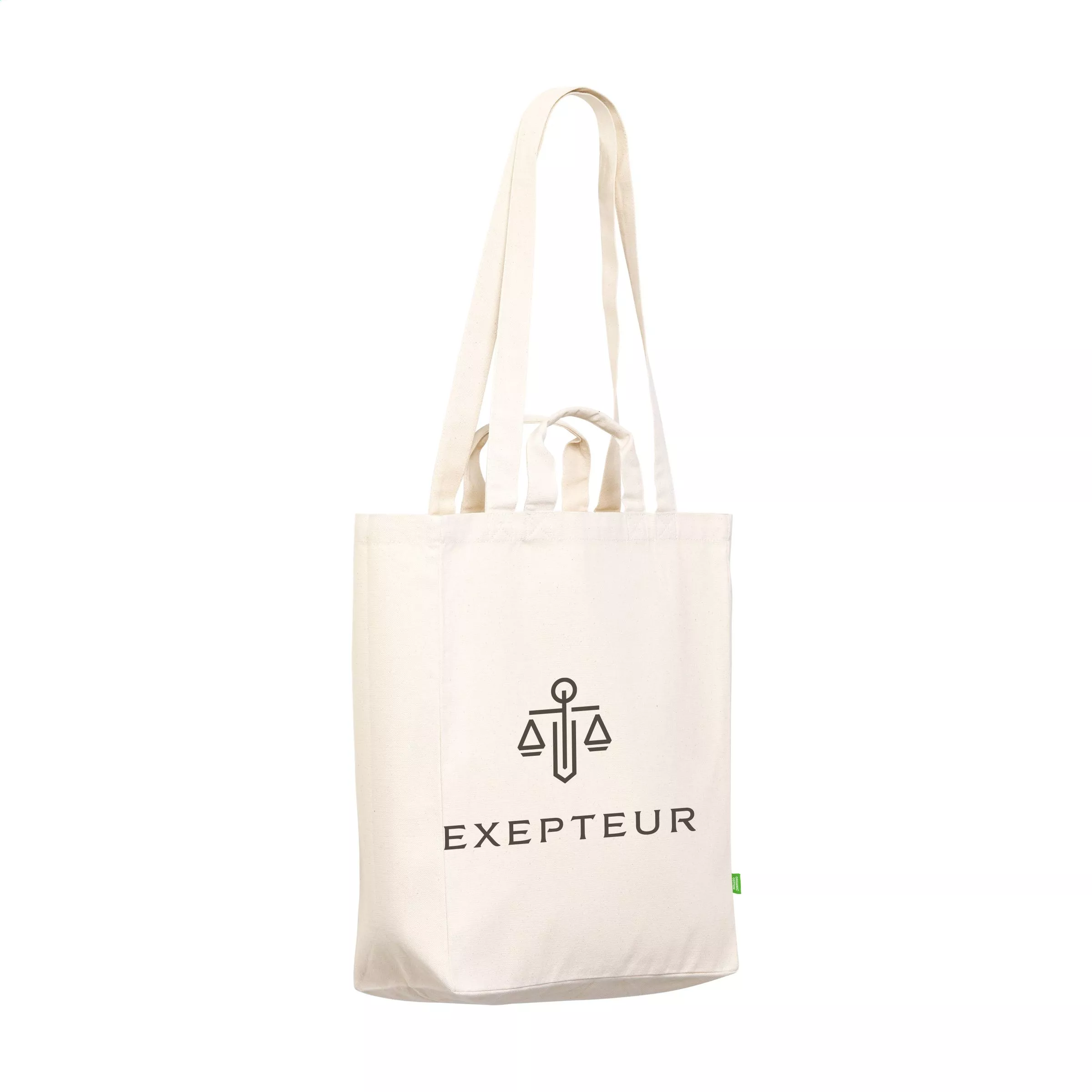 Organic Cotton Canvas Tote Bag (280 g/m²) tas