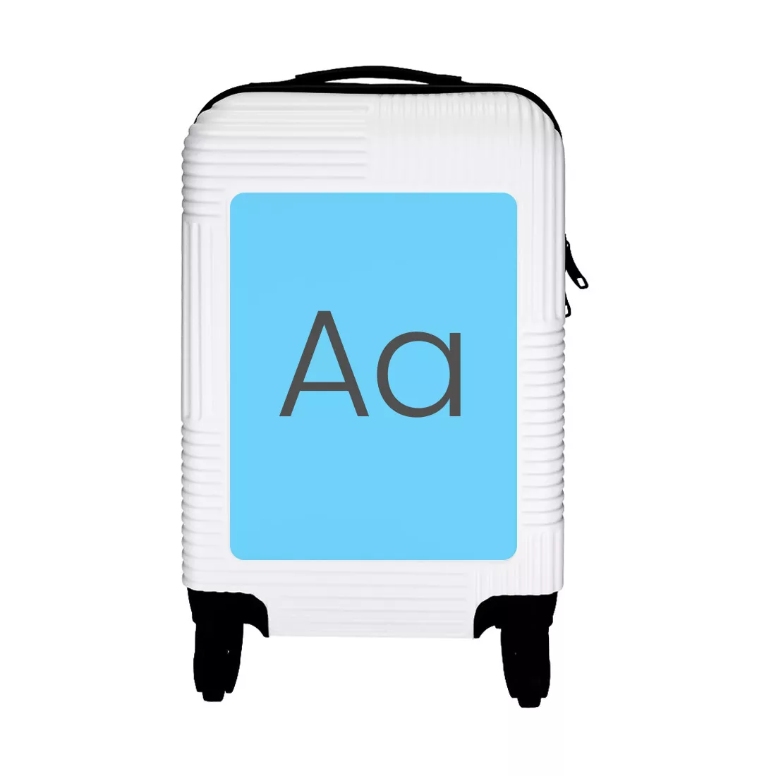 Full colour sticker + personalisatie per stuk