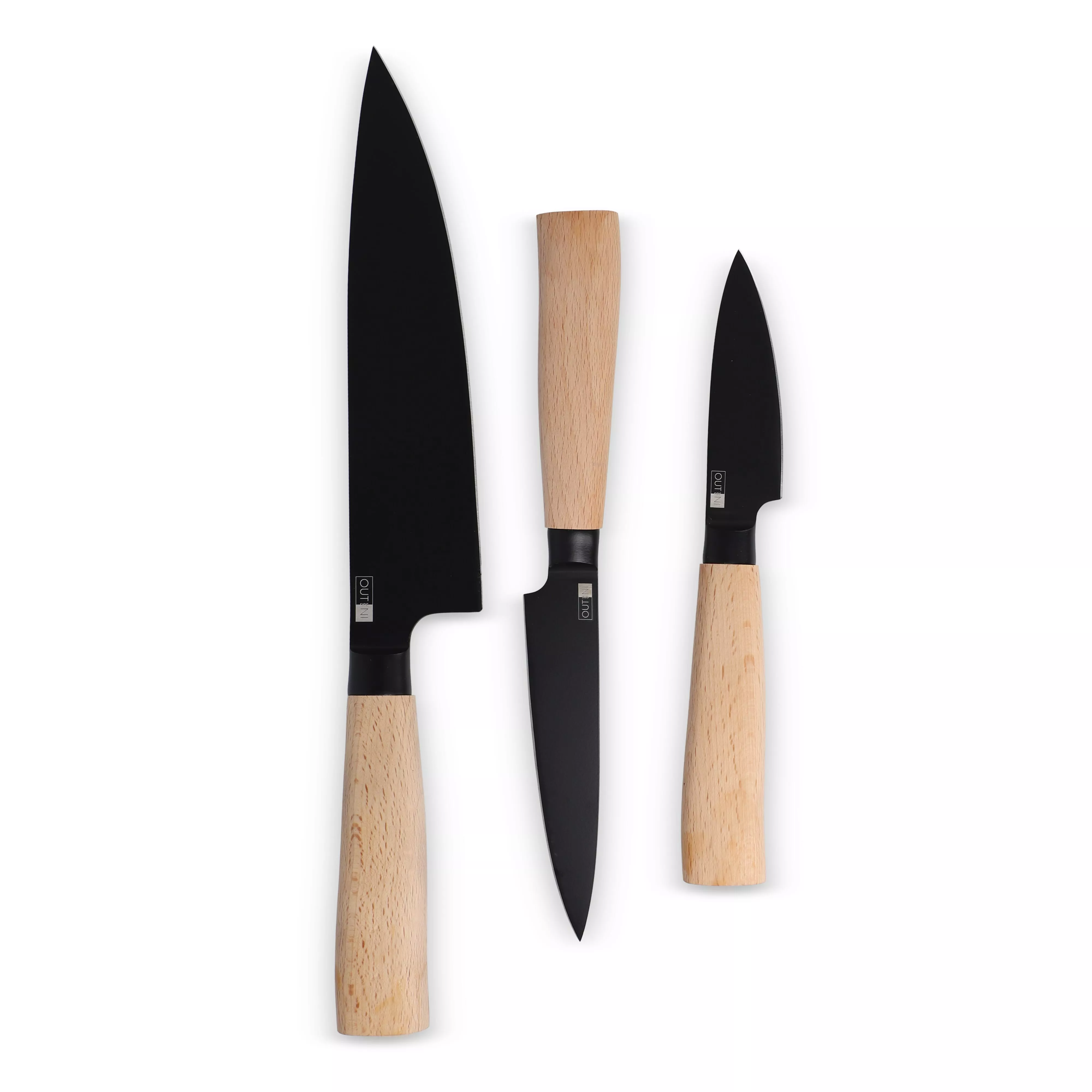 InSideOut 3 delige  Essential messenset Ravn