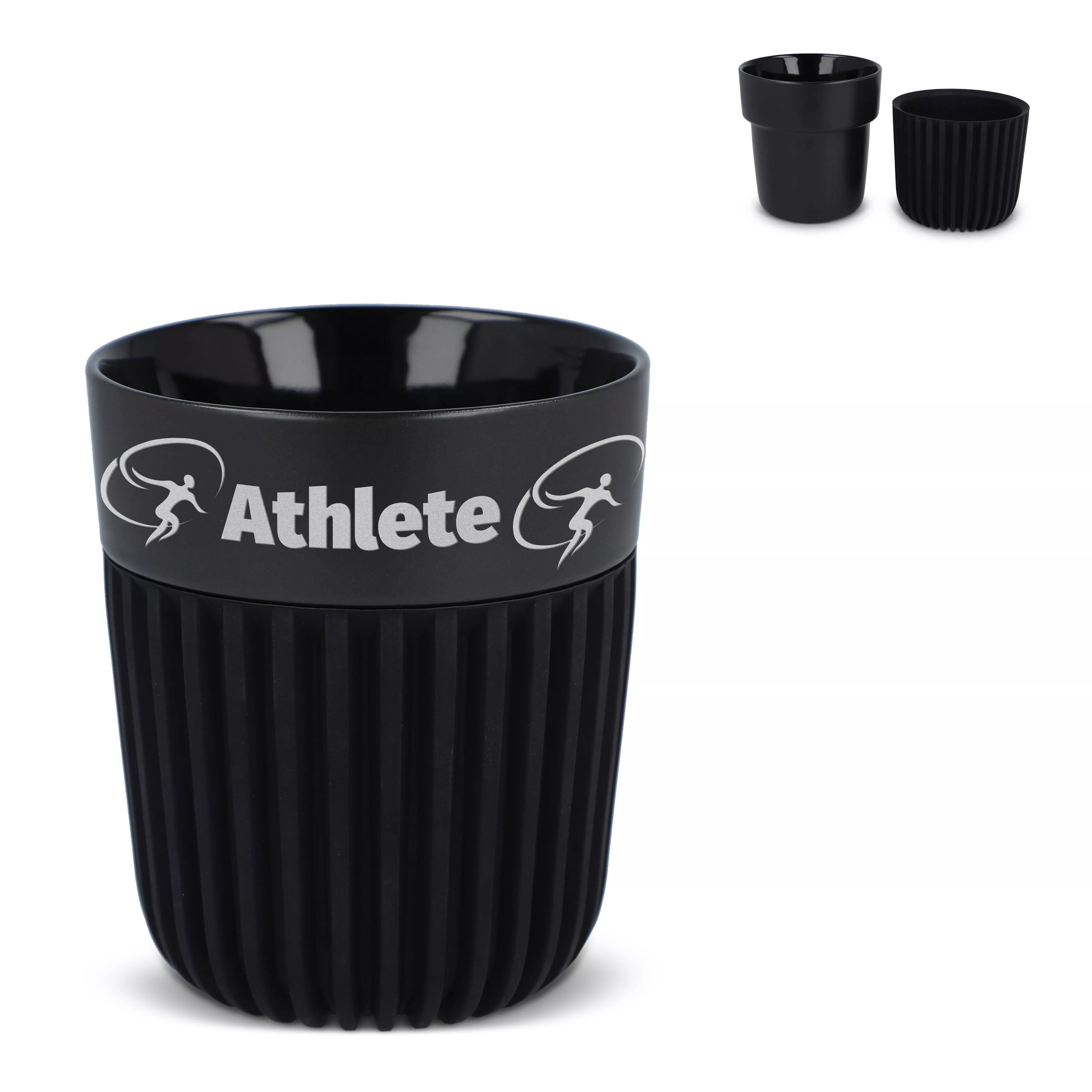 InSideOut All Black Premium Mug Fjord 280ml