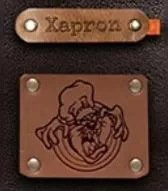 Blinddruk grote label