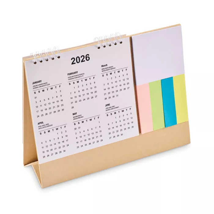 CALENDOO Bureaukalender met memoblok