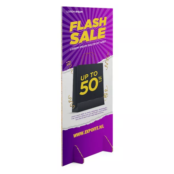 Re-board Vrijstaand Kartonnen Paneel