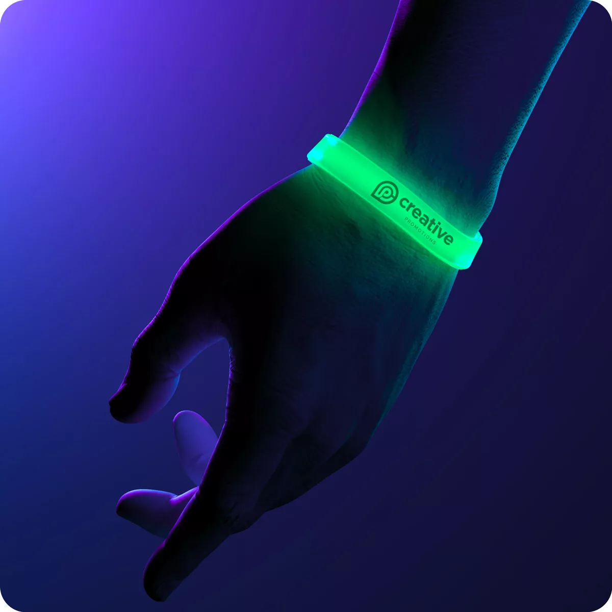 Glow in the Dark Siliconen Polsbandjes