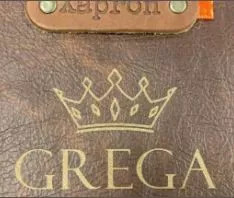 Lasergravering direct op het schort