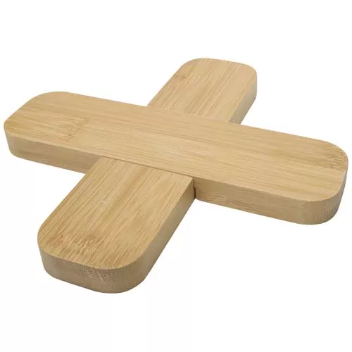 Croc bamboe onderzetter groot