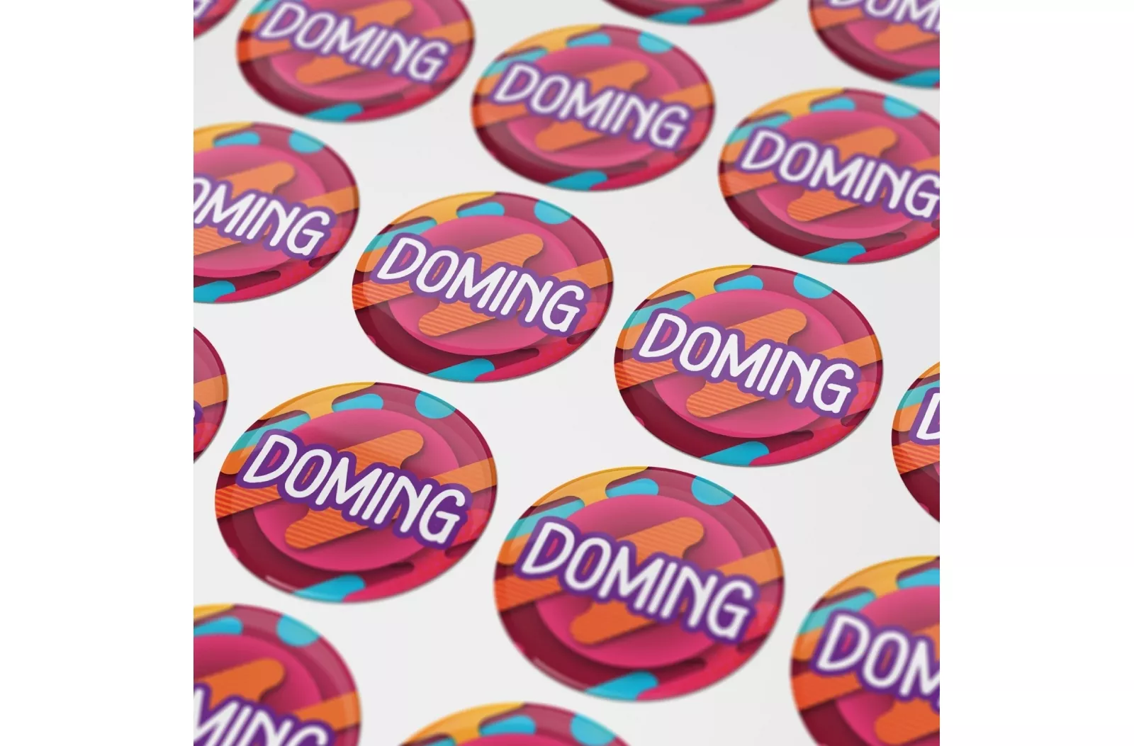Doming Stickers Rond Ø 17 mm