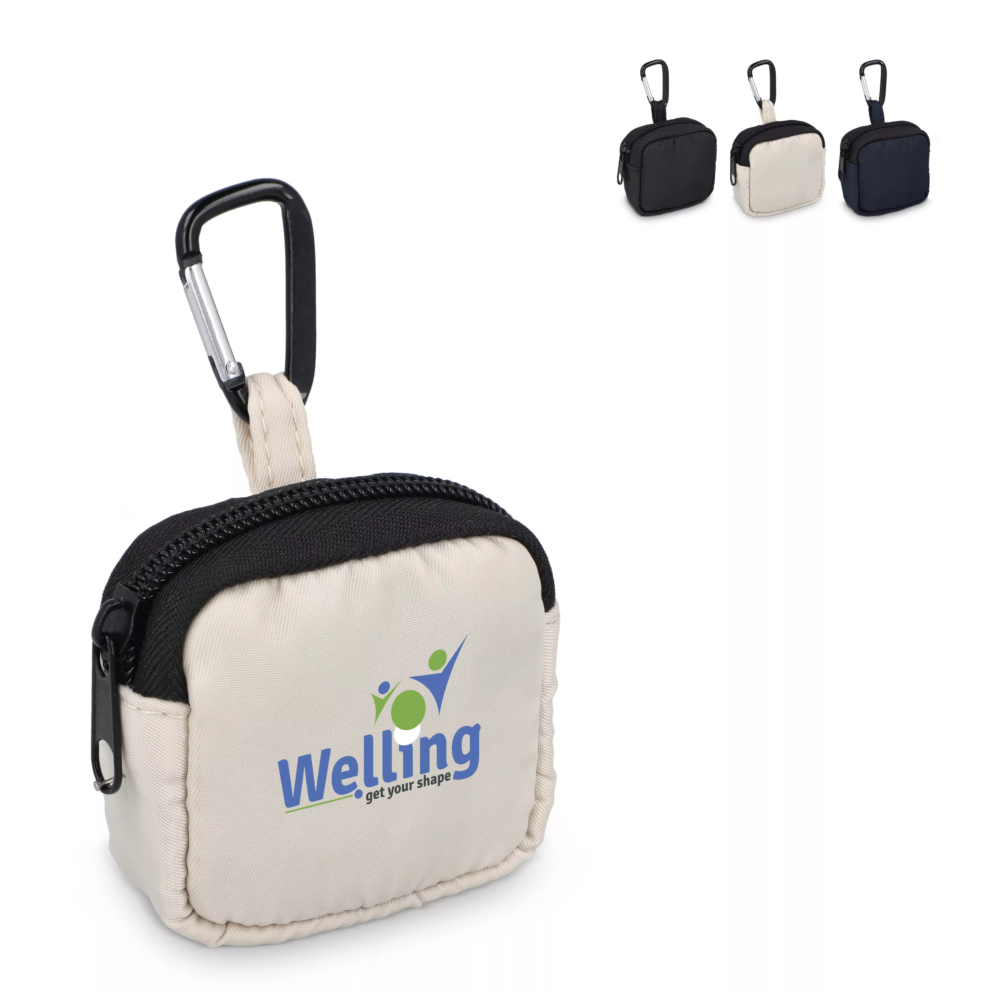 Nylon Earphones Pouch 6.5 x 6 cm