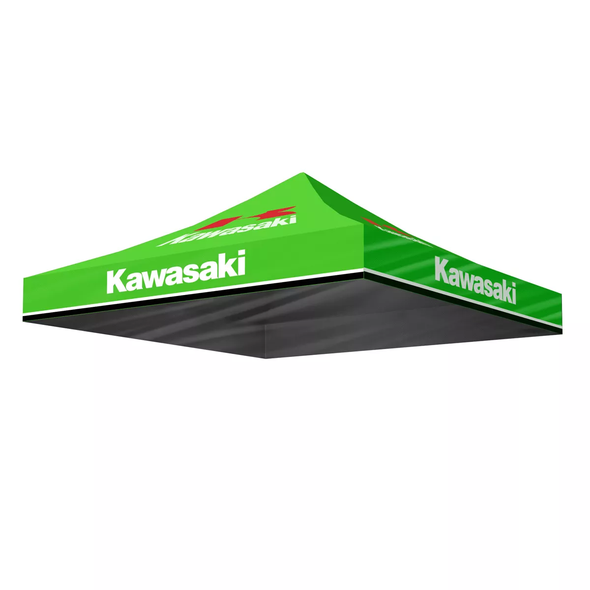 Dak voor vouwtent bedrukken