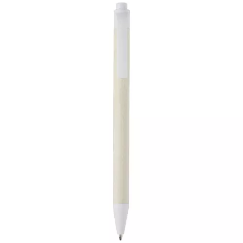 Dairy Dream balpen gemaakt van gerecyclede melkpakken (zwarte inkt)