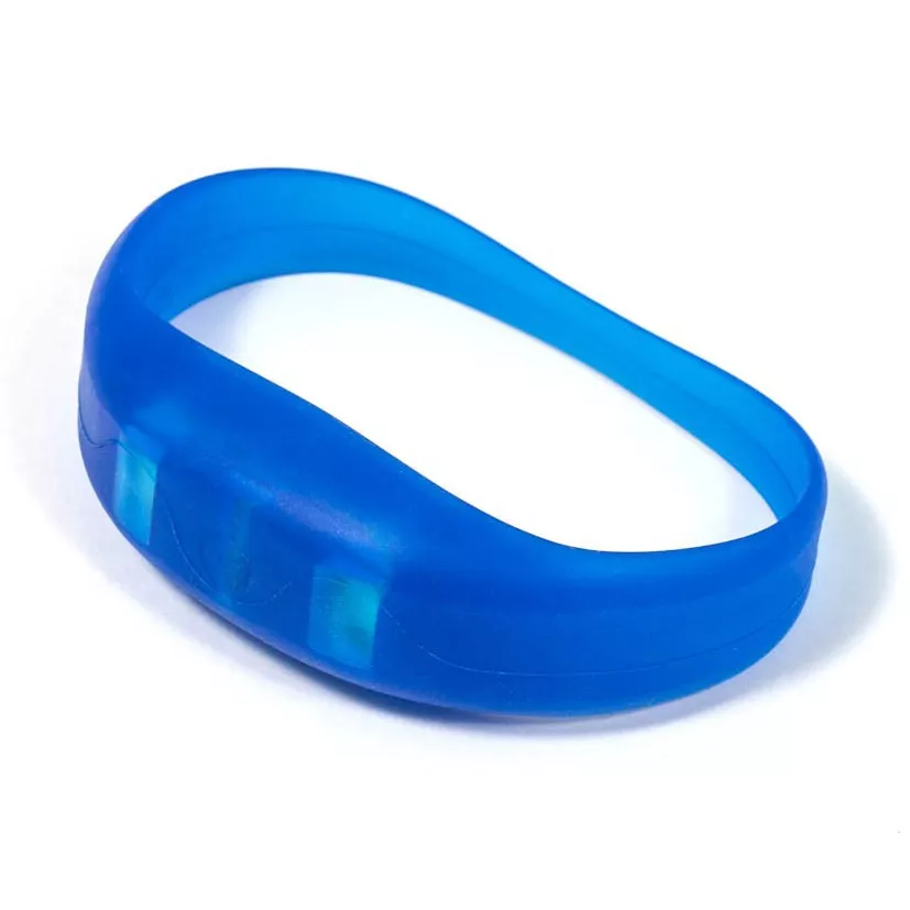 LED Shake polsbandjes - Onbedrukt