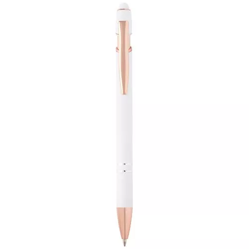 Nanna balpen met roségouden afwerking (zwarte inkt)