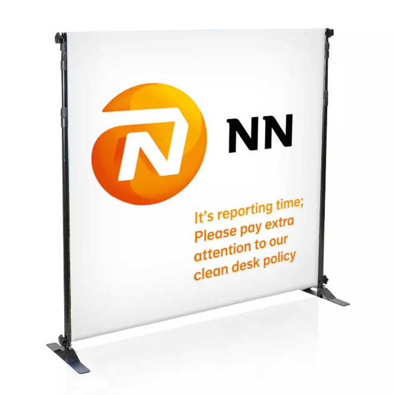 Banner Stand Verstelbaar