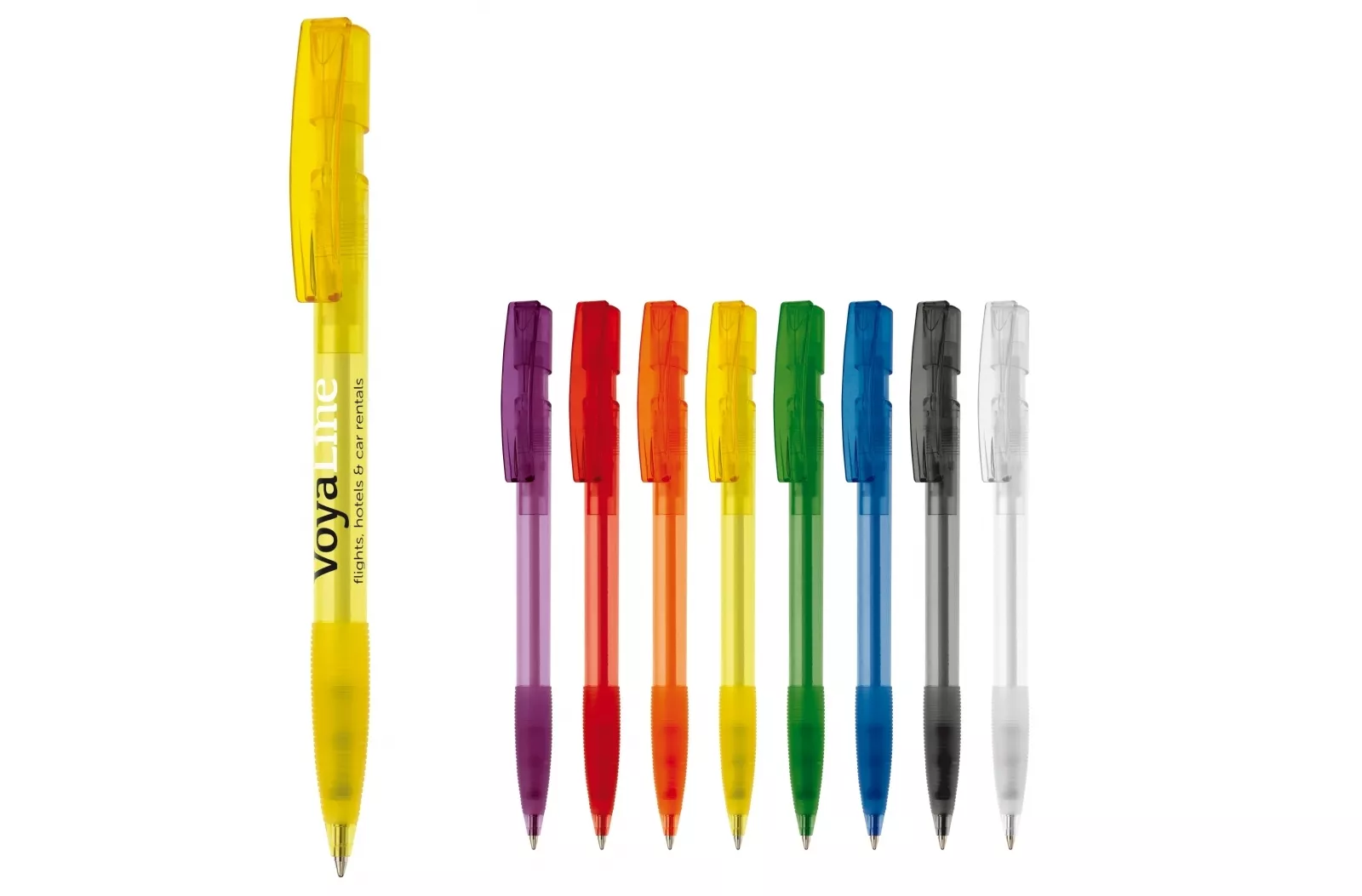 Balpen Nash grip transparant