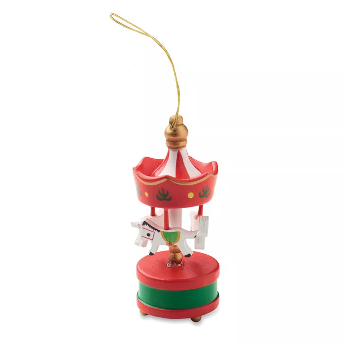 WHIRL Houten carrousel ornament