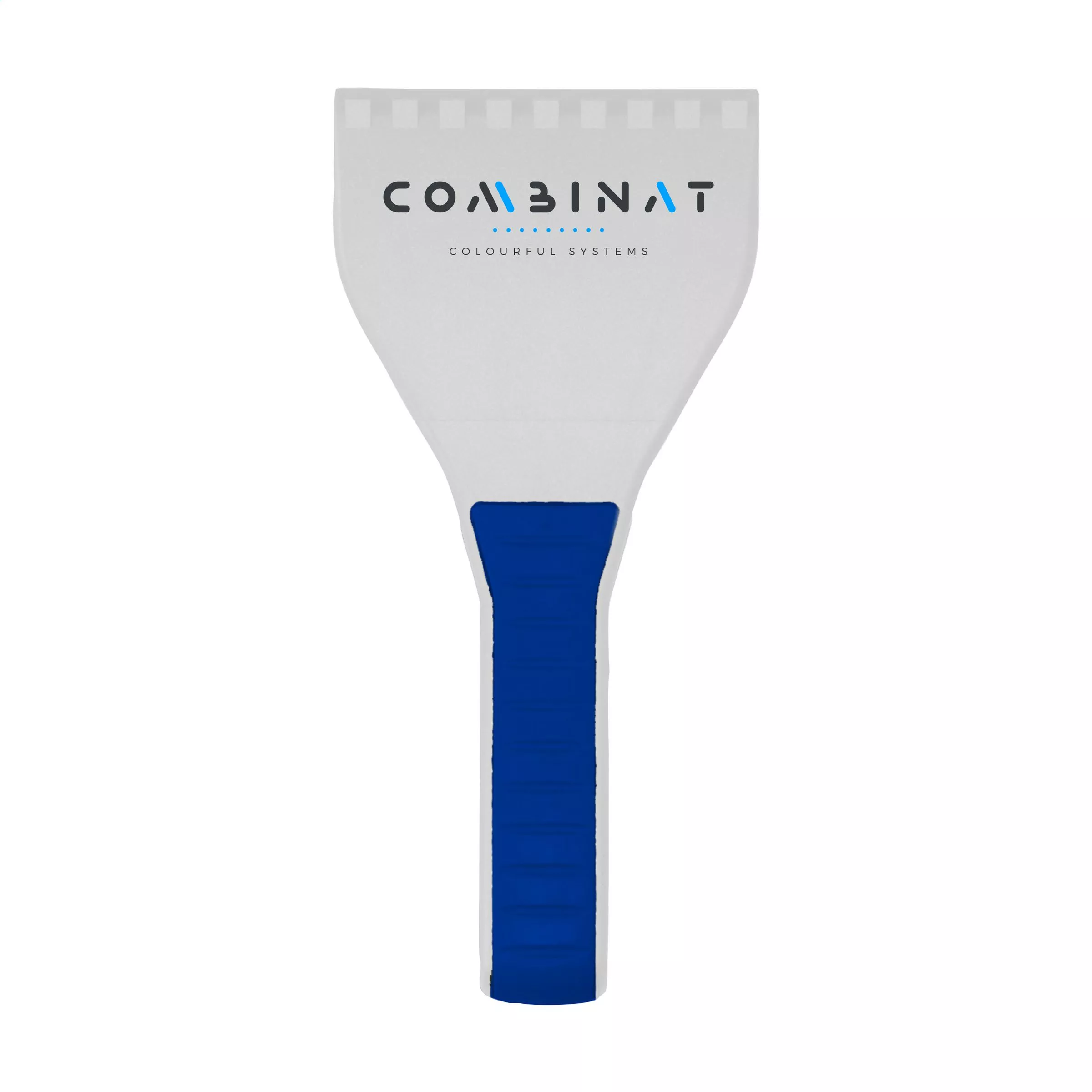 Frosty driehoekige ijskrabber van gerecycled plastic