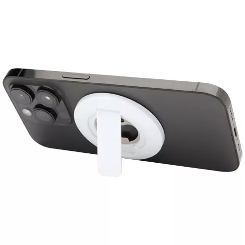 Ain magnetische telefoonstandaard van gerecycled plastic met flesopener