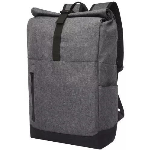 Libra 15,6 inch GRS gerecycled oprolbare laptop rugzak 12L