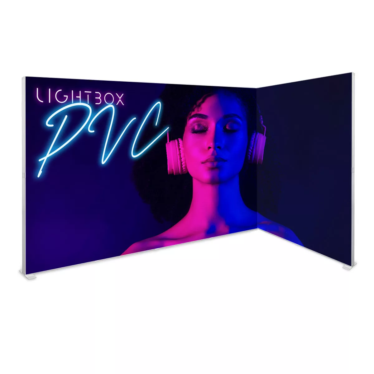 Lightbox LED Beurswand PRO PVC