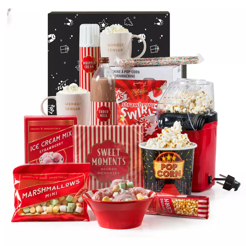 Kerstpakket Poppy Popcorn