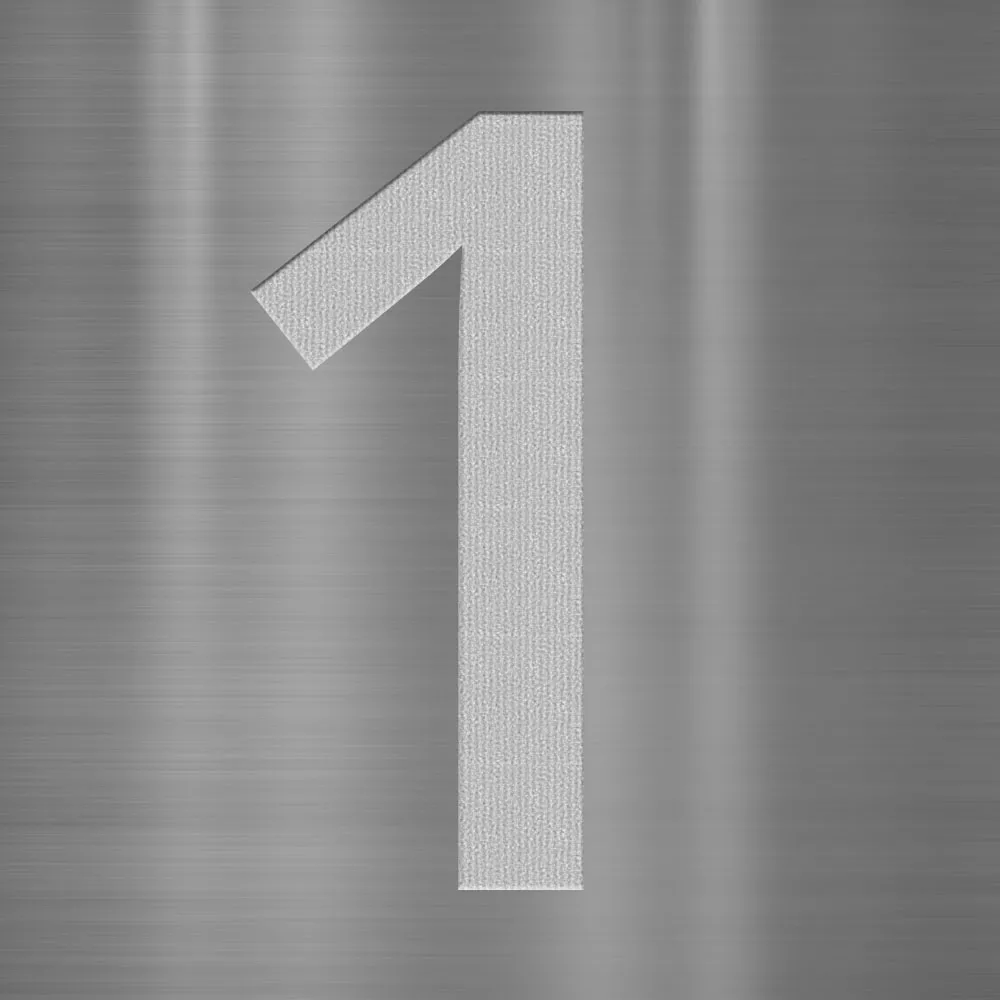 Oplopende nummering lasergravure